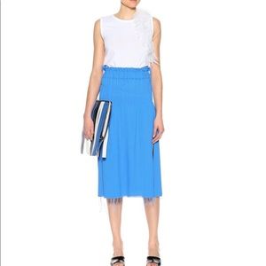 Helmut land icy blue skirt size 4  beautiful.
